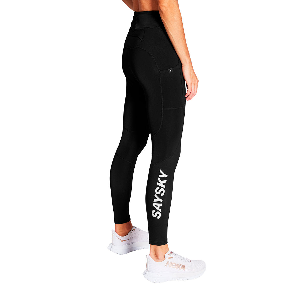 Saysky Blaze+ lange vinter tights til damer i sort