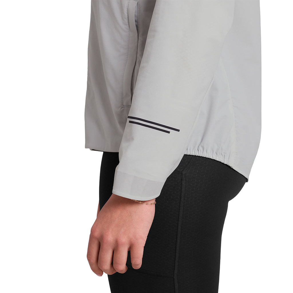 Saysky Clean Pace Flex Hooded Jacket til damer i grå farve