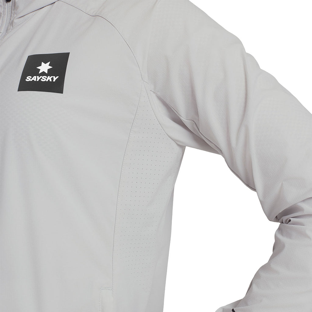 Saysky Clean Pace Flex Hooded Jacket til damer i grå farve