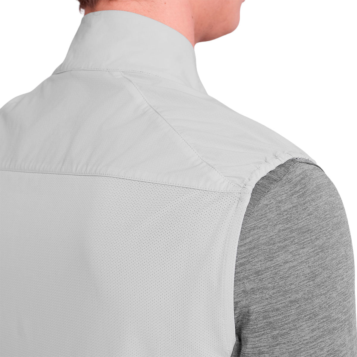 Saysky Clean Pace Flex Vest i grå med mesh detaljer