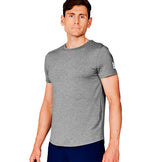 Grå Saysky Clean Pace T-shirt til mænd med kortærmer