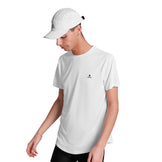 Saysky Combat Cap i hvid med sort logo