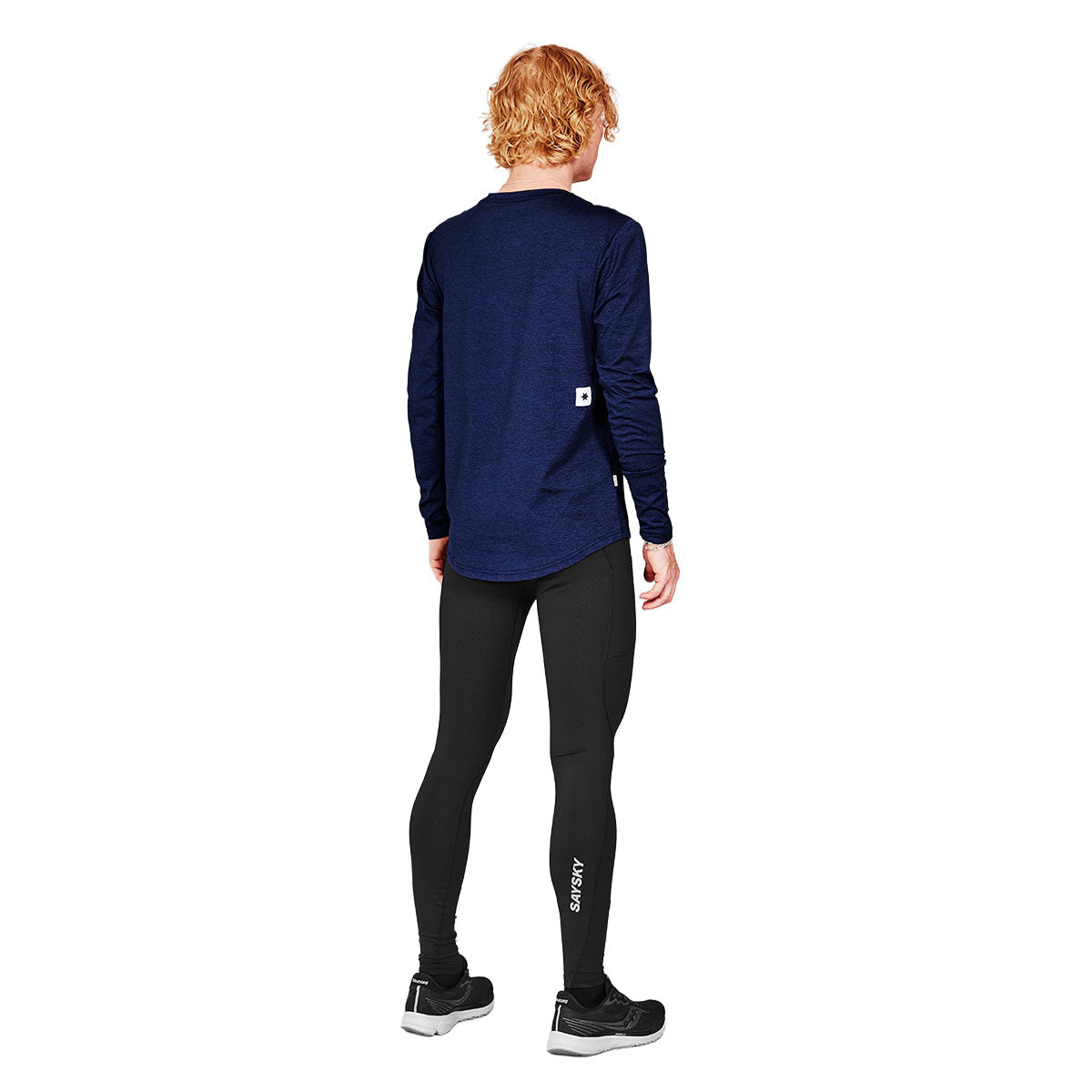 Saysky Combat+ lange tights i sort til mænd