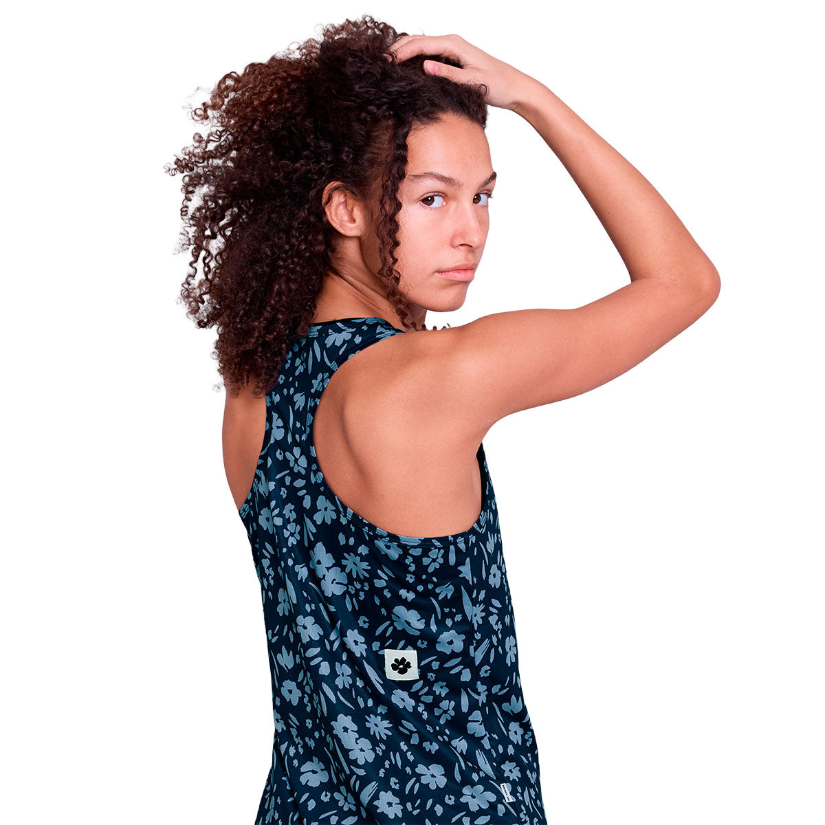 Saysky Flower Combat Singlet til damer med blomsterdesign