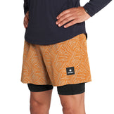 Saysky Reflective Pace 2 in 1 Shorts 5"