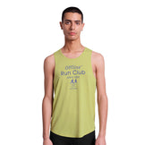 Saysky Statement Combat Pro Singlet i grøn med tryk foran