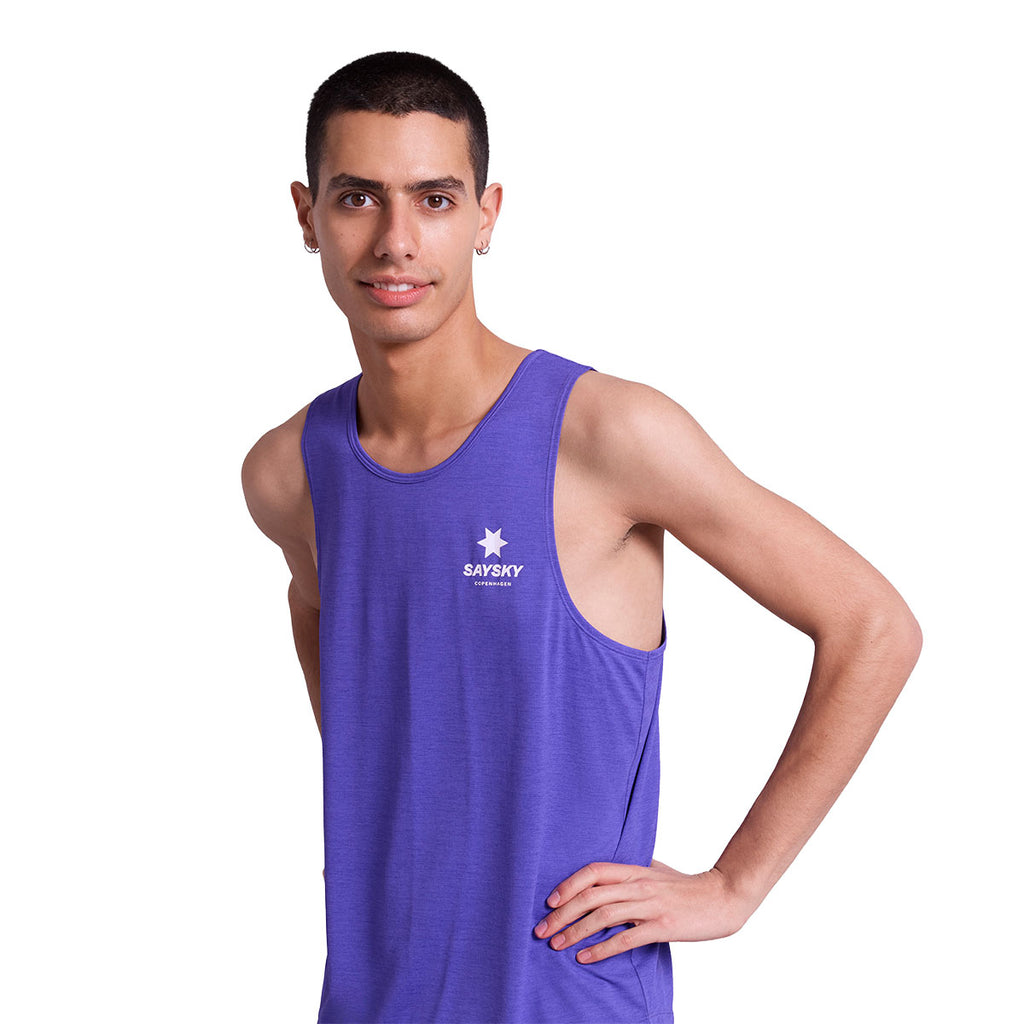 Saysky Statement Combat Pro Singlet i lilla farve