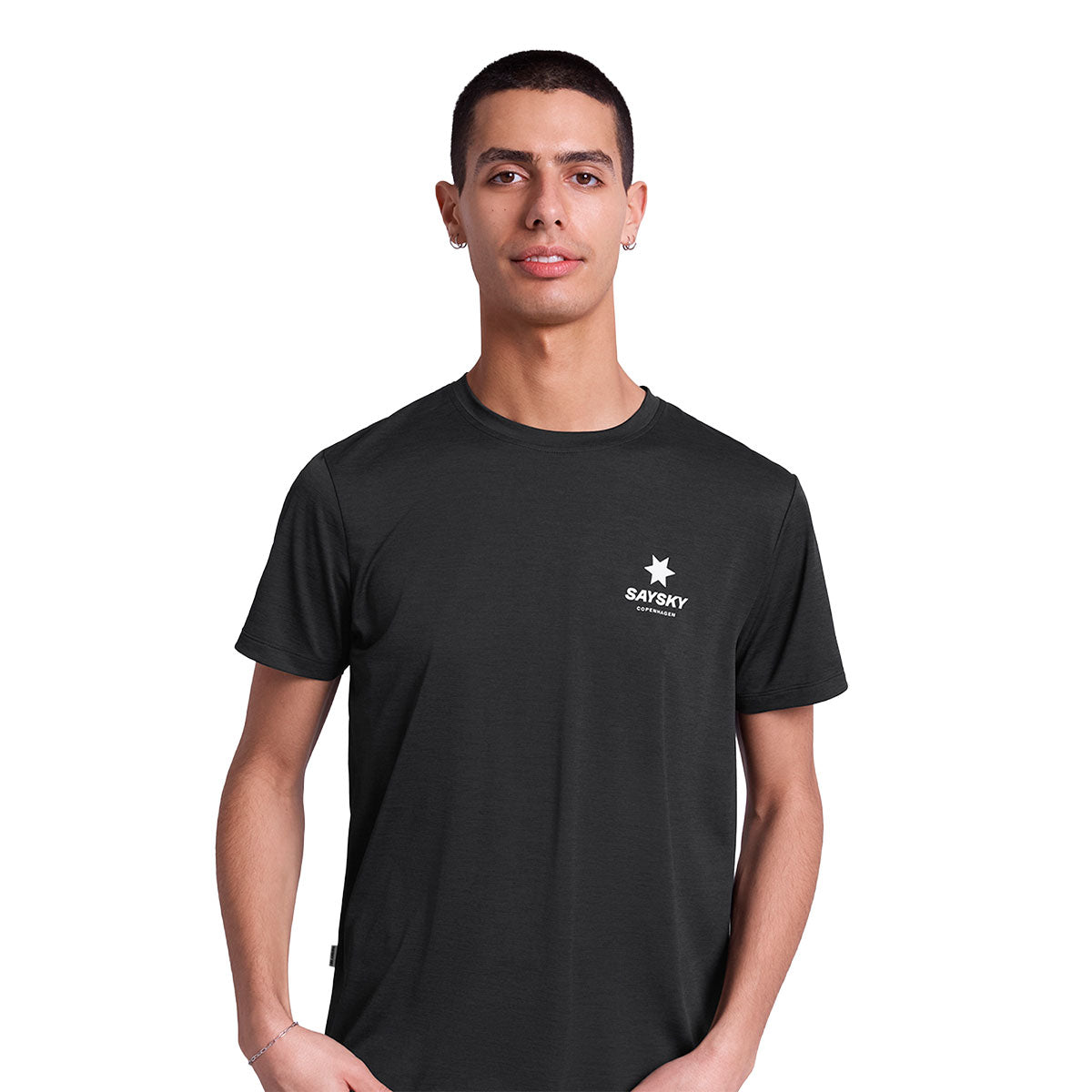 Saysky Statement Combat Pro T-shirt i sort med logo