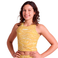 Saysky Tiger Combat Crop Top Dame