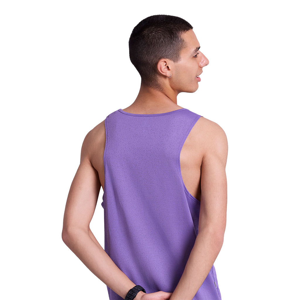 Saysky Universe Combat Singlet i lilla med åben ryg