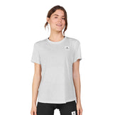Saysky Universe Combat T-shirt til damer i hvidt med logo