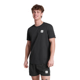 Saysky Universe Combat T-shirt i sort med logo på brystet