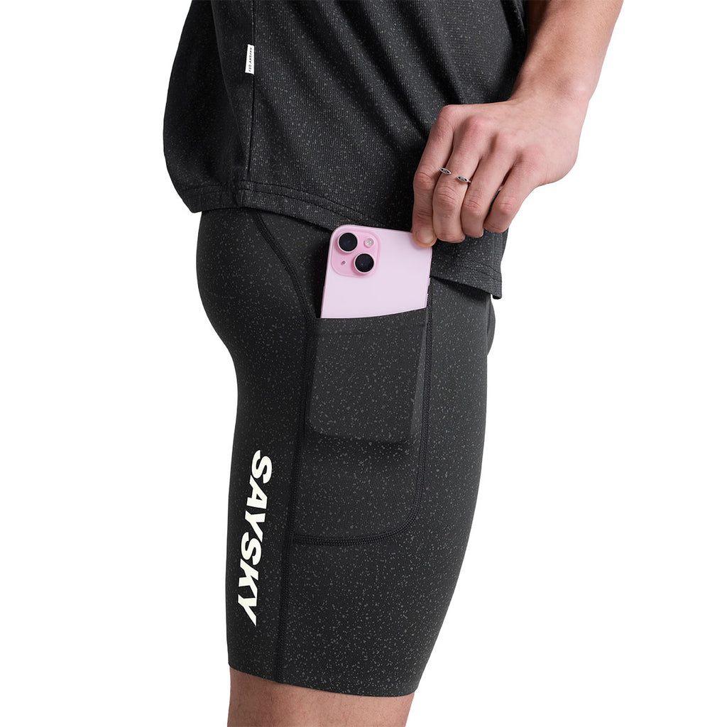 Saysky Universe Combat+ korte tights med lomme til telefon