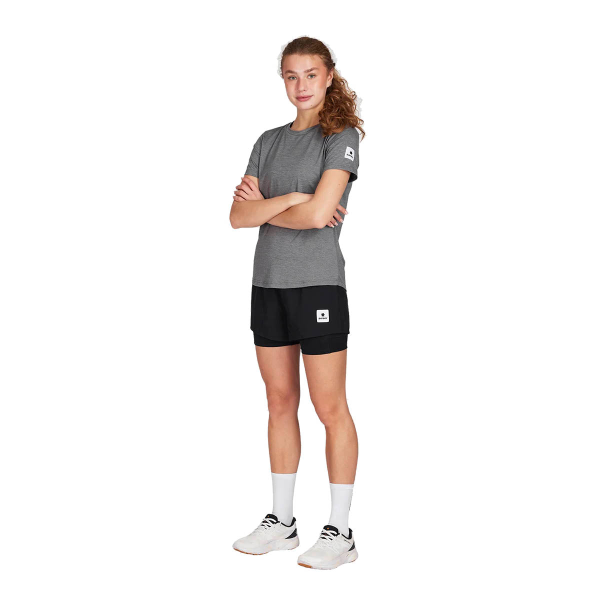 Saysky 2 in 1 Pace Shorts 3" Dame
