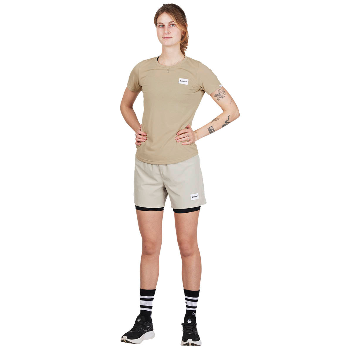 Saysky Logo Motion T-shirt Dame