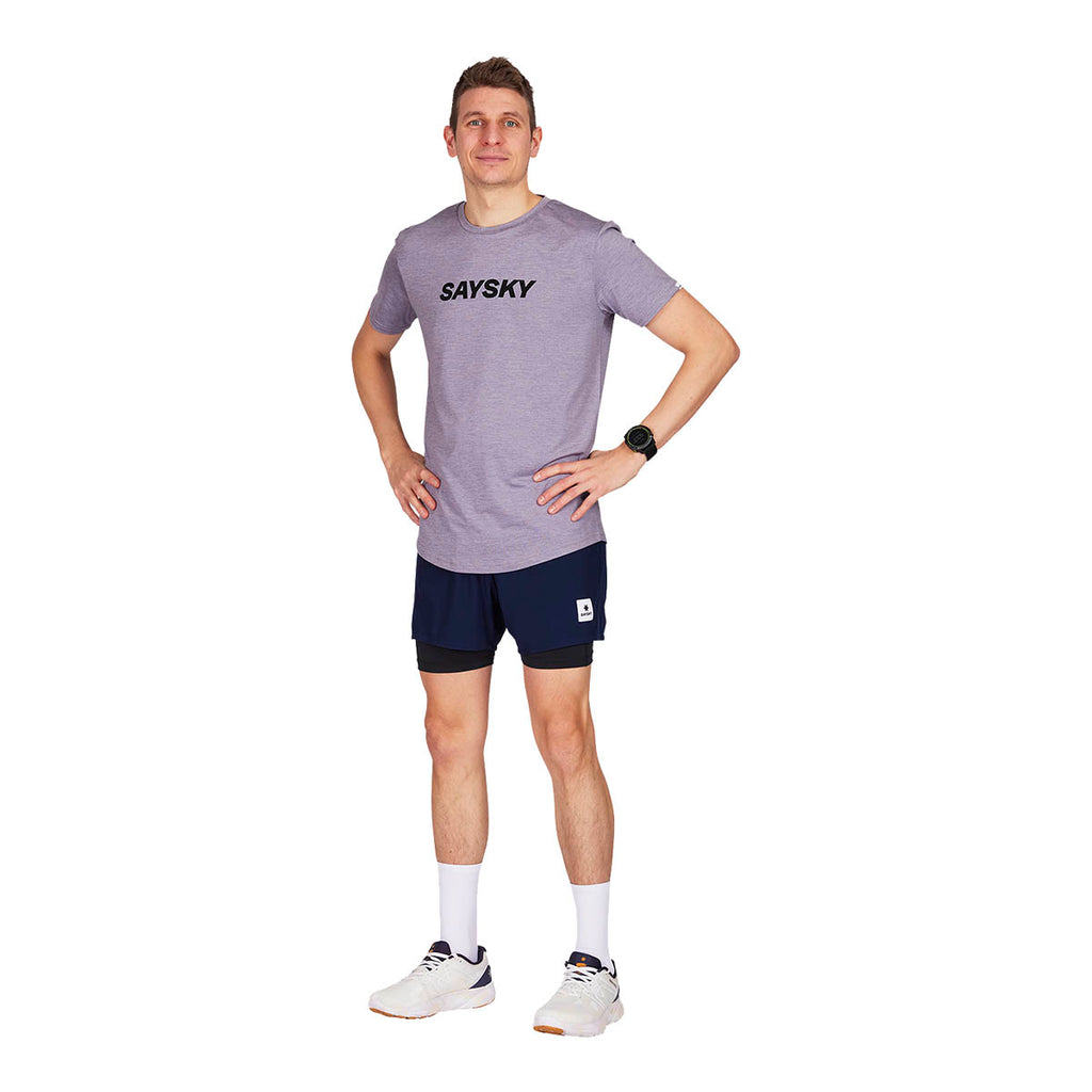 Saysky Pace 2 in 1 Shorts 5"