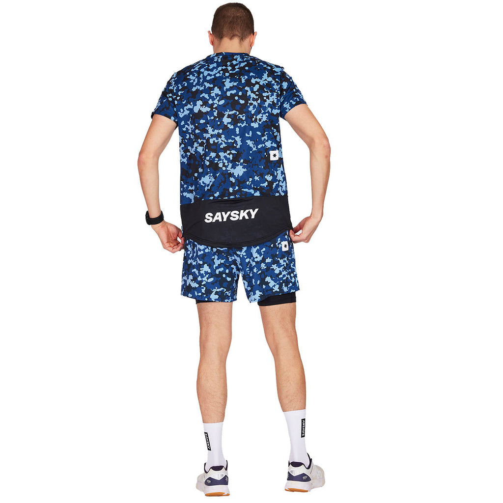 Saysky 2 in 1 Camo Pace Shorts 5"