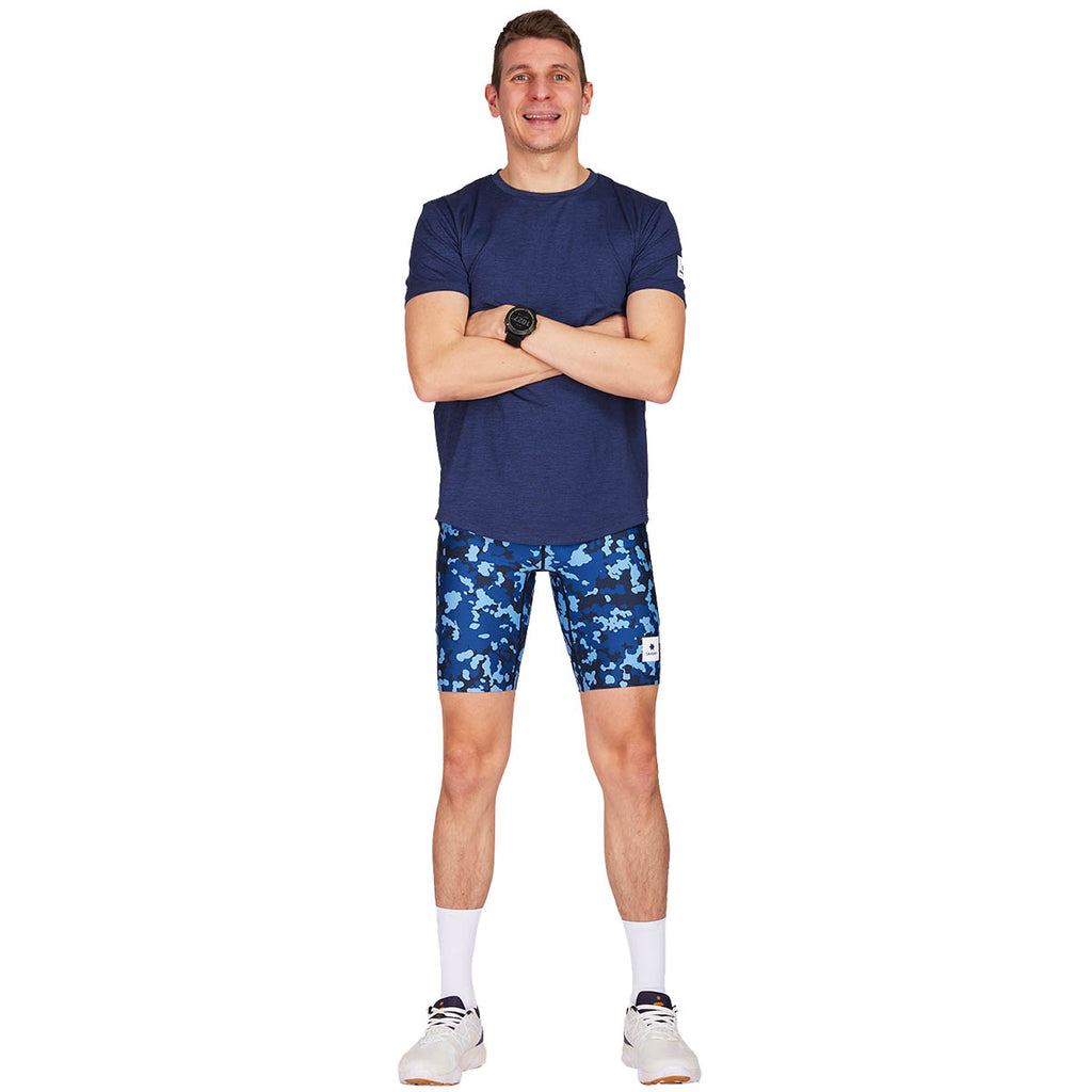 Saysky Camo Combat+ Short Tights 9"