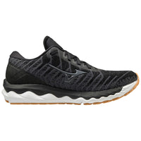Mizuno Wave Sky 4 Waveknit dame løbesko i sort og hvid
