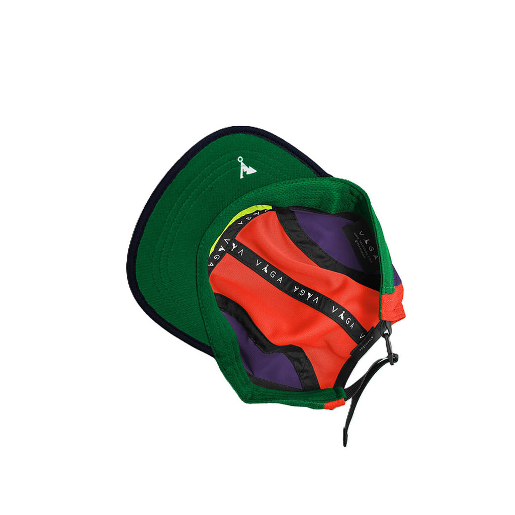 Våga Club Cap /  Green / Purple / Neon Orange /  Neon Yellow