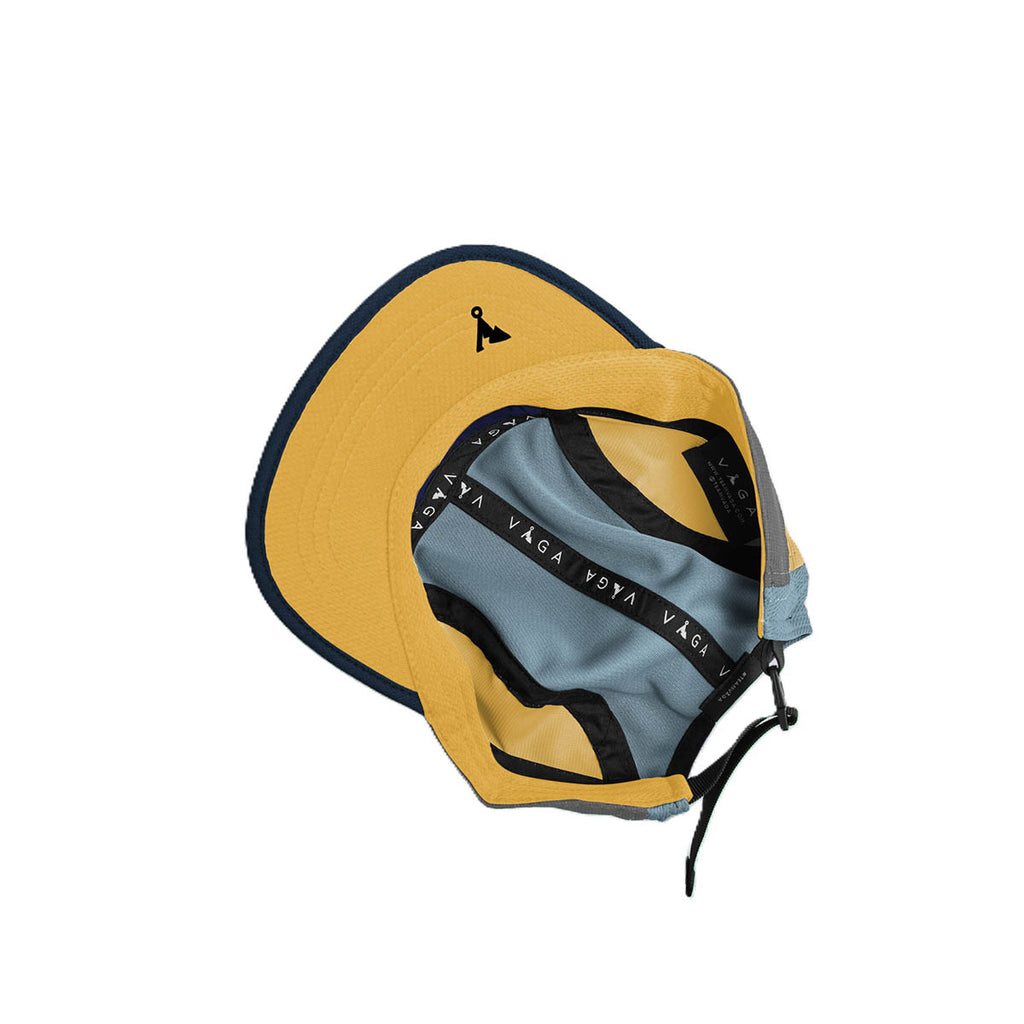 Våga Club Cap / SLATE GREY / SUNSHINE  YELLOW / TEAL BLUE / NAVY BLUE