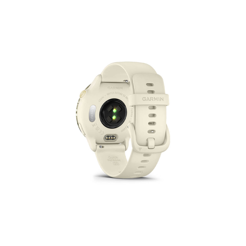 Garmin Vivoactive 6, Bone/Lunar Gold