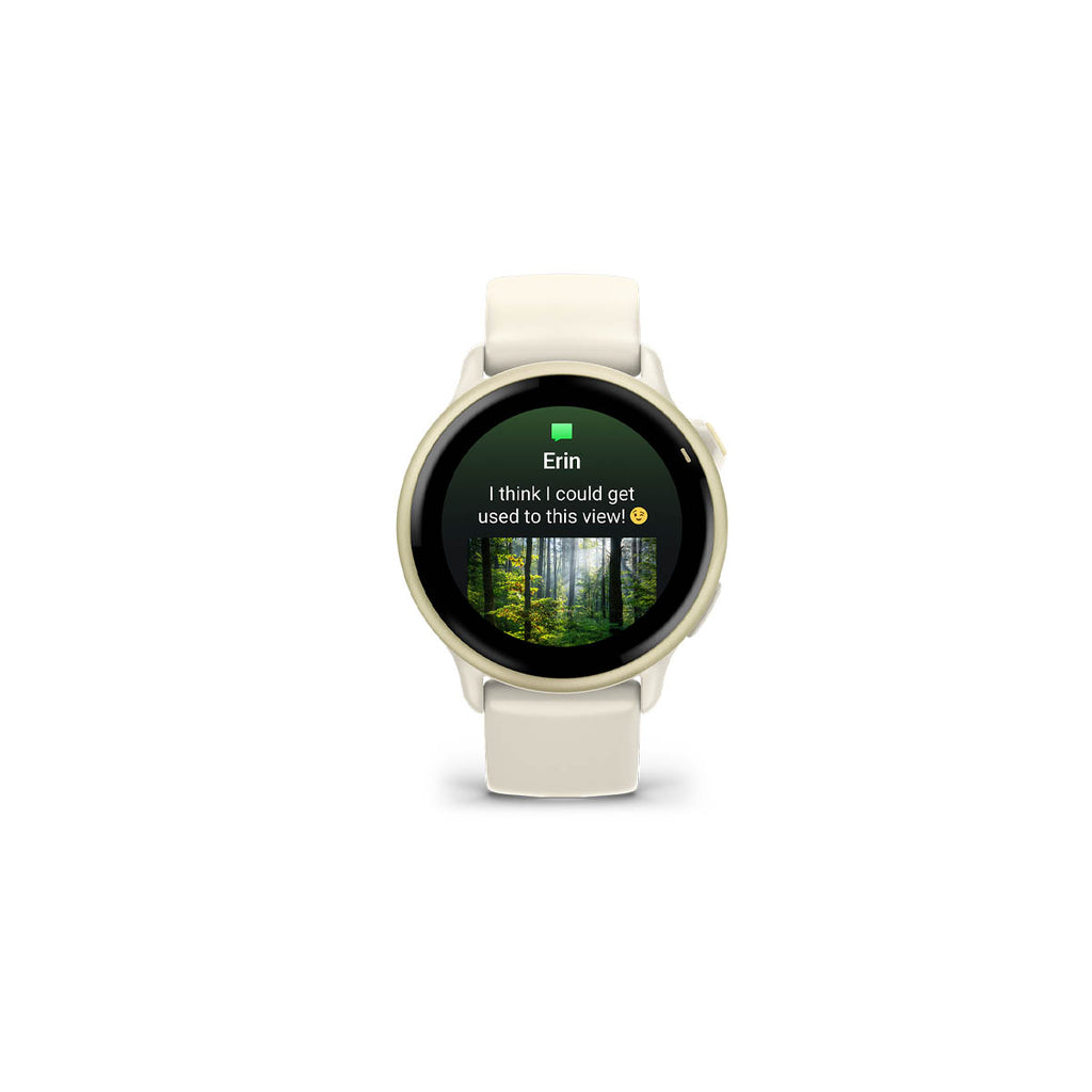 Garmin Vivoactive 6, Bone/Lunar Gold