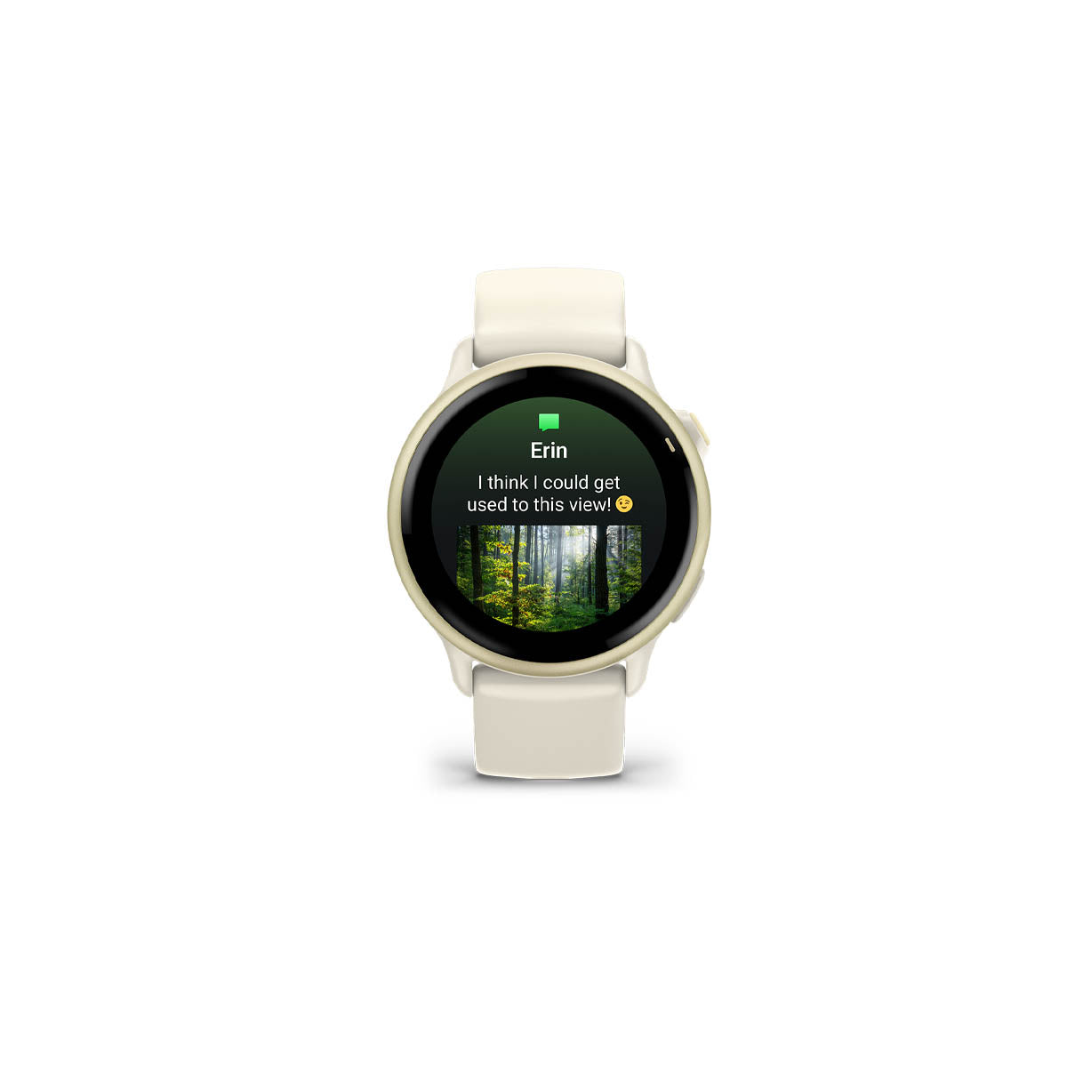 Garmin Vivoactive 6, Bone/Lunar Gold