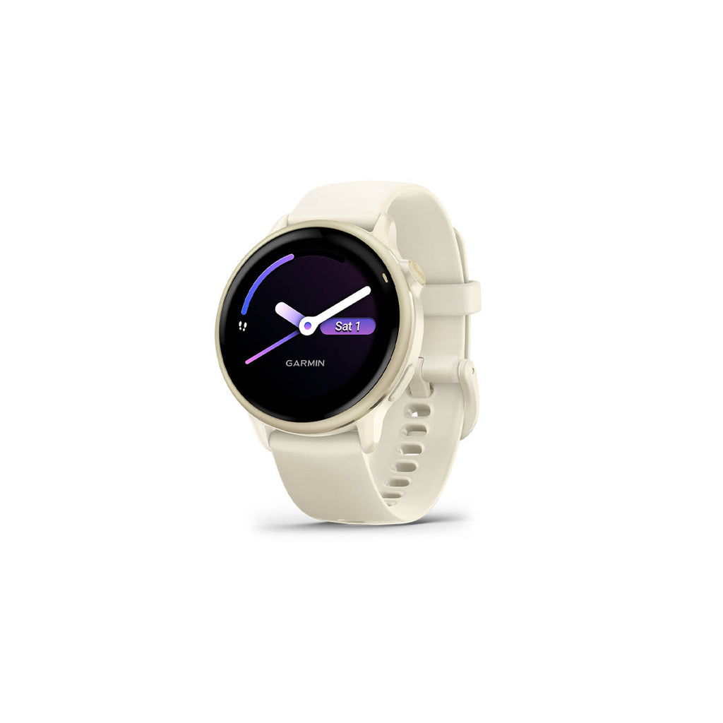 Garmin Vivoactive 6, Bone/Lunar Gold