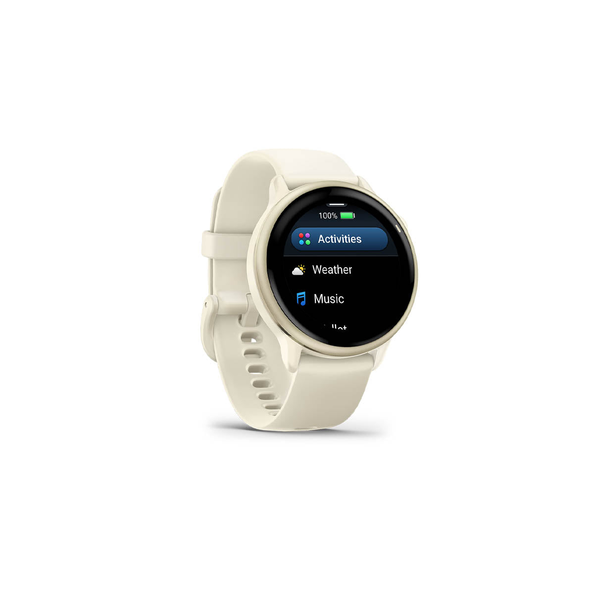 Garmin Vivoactive 6, Bone/Lunar Gold