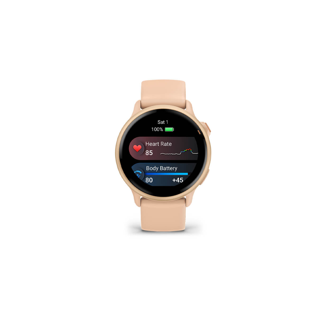 Garmin Vivoactive 6, Pink Dawn/P. Dawn Metallic
