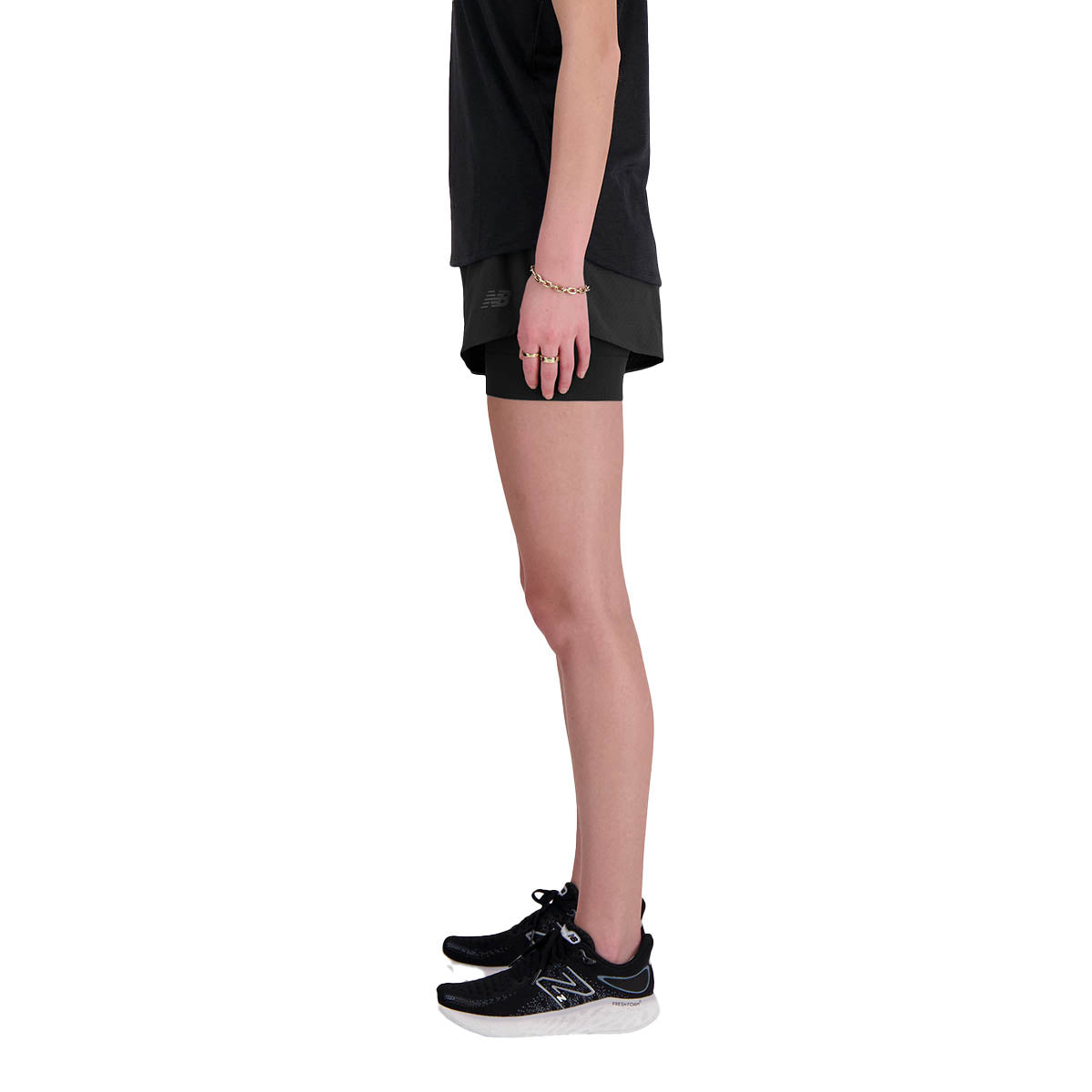 New Balance RC 2in1 Short 3" Dame