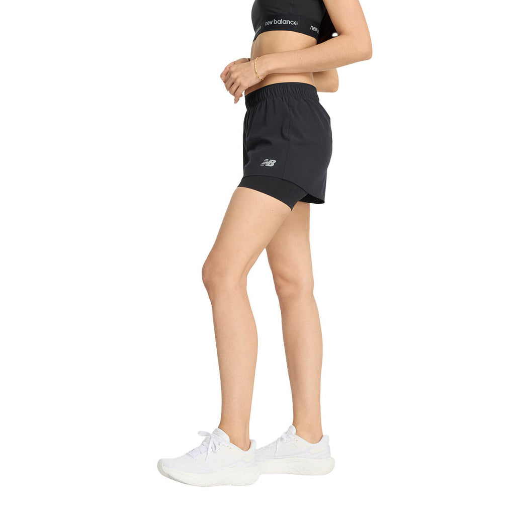 New Balance RC 2in1 Short 3" Dame