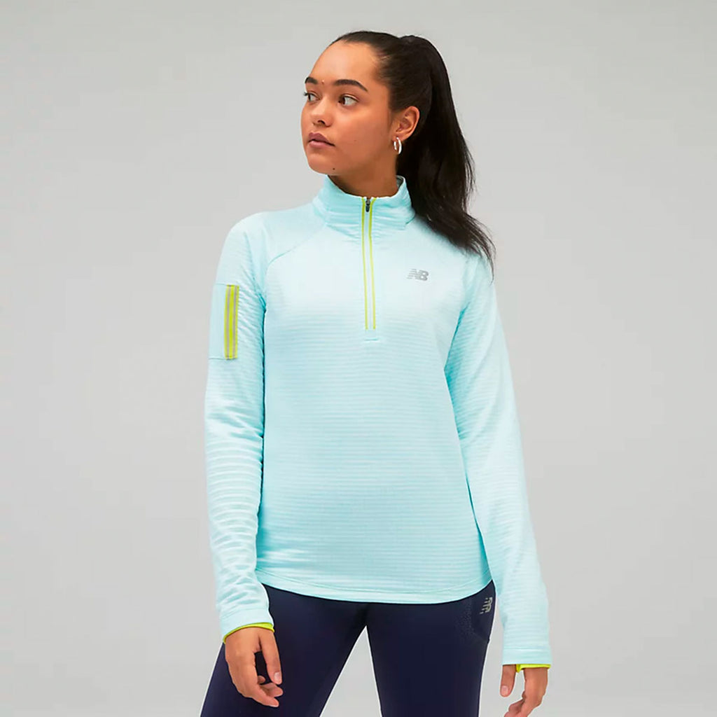 New Balance Heat Half Zip Dame