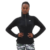 New Balance Heat Half Zip Dame
