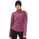 New Balance Heat Half Zip Dame