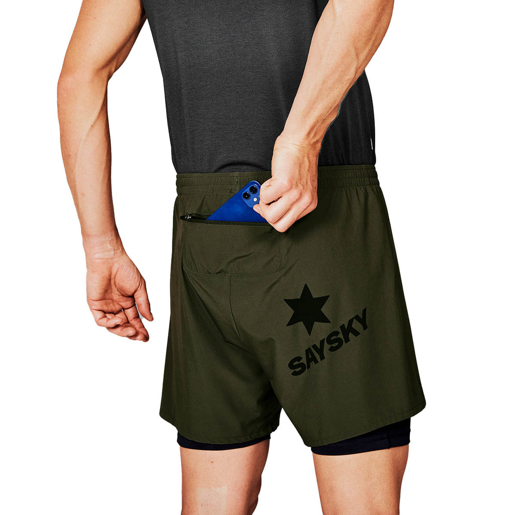 Saysky 2 in 1 Pace Shorts 5"
