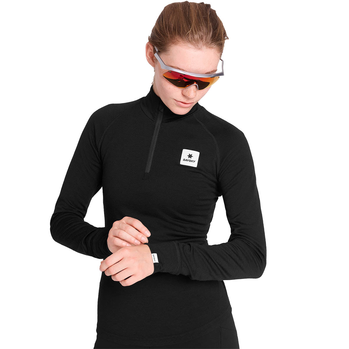 Saysky Merino 165 Base Half Zip Long Sleeve Dame