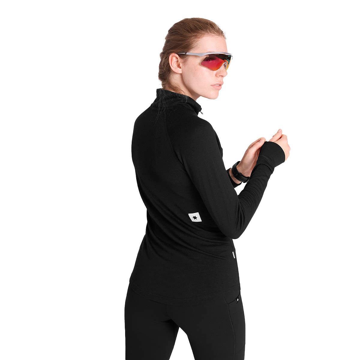 Saysky Merino 165 Base Half Zip Long Sleeve Dame
