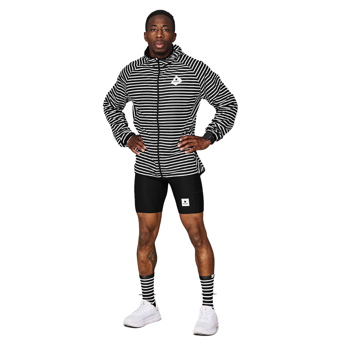 Saysky Stripe Pace Jacket - Køb på KAISERSPORT.dk Saysky Stripe Pace Jacket - Køb på KAISERSPORT.dk