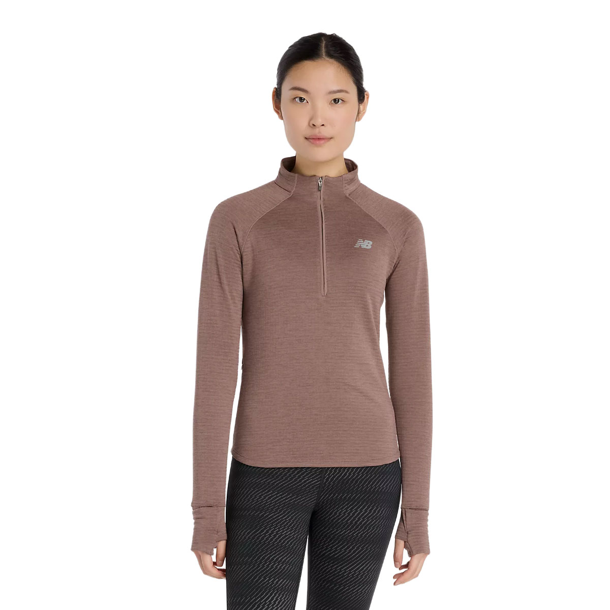New Balance Athletics Heat Grid Half Zip Dame
